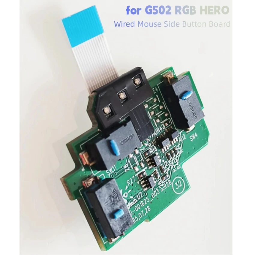 

Для G502 RGB HERO проводная мышь, боковая кнопка, ремонт мыши, сменные аксессуары