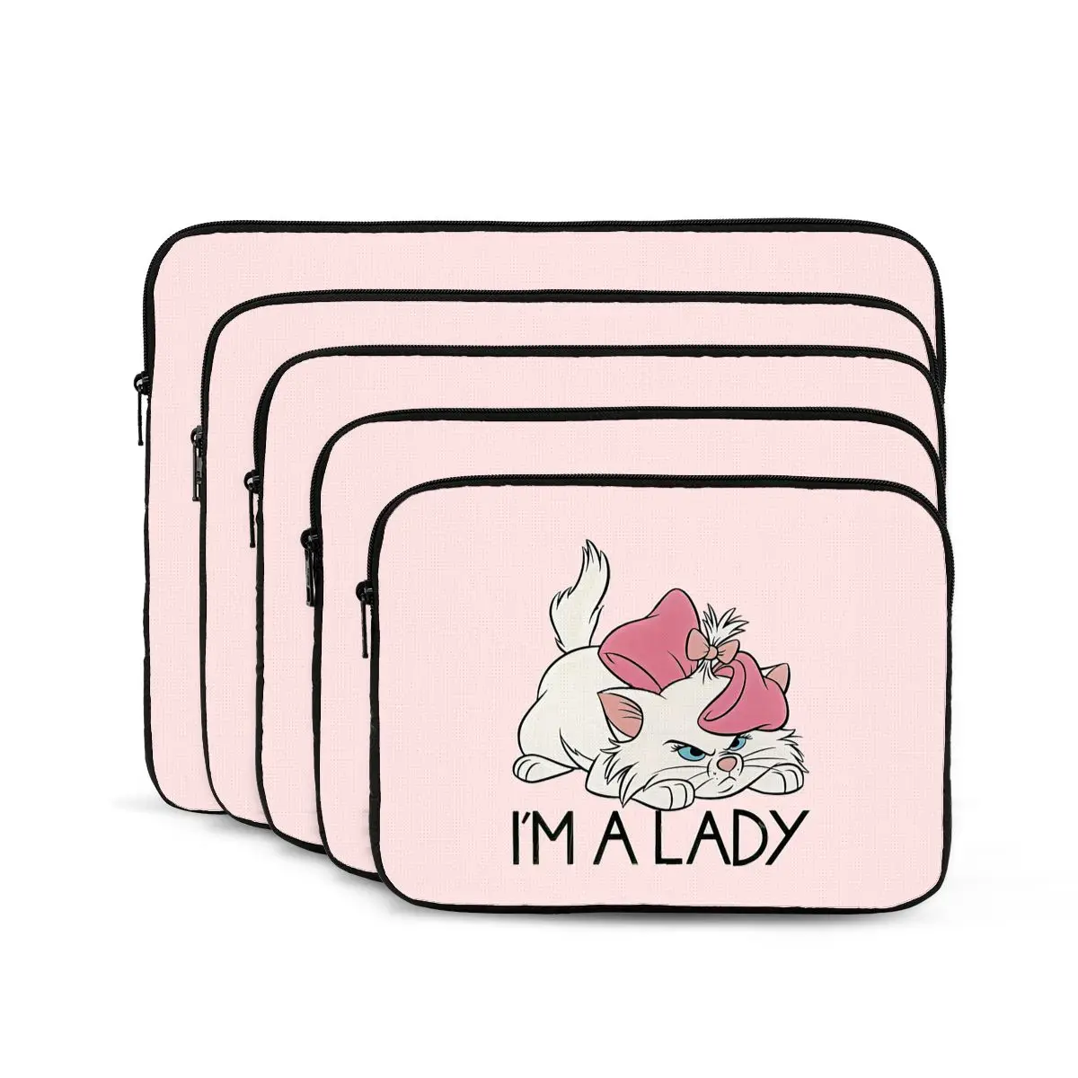 

I'm A Lady Marie Aristocats. Cute Cats Notebook Laptop Bag Case Pouch For Macbook Air Pro Tablet Shockproof Case Bag