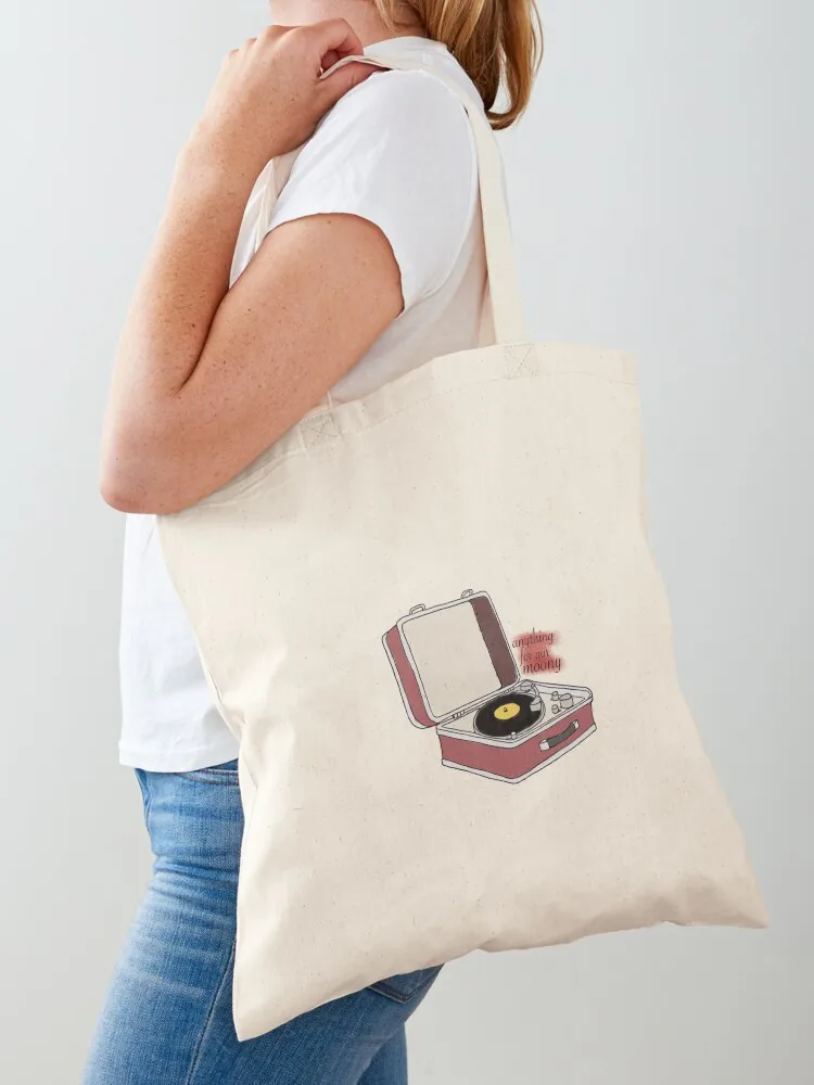 

Anything for our Moony Record Player Tote Bag shopper bags for women Handbags women shopping cart bags shopping trolley bag