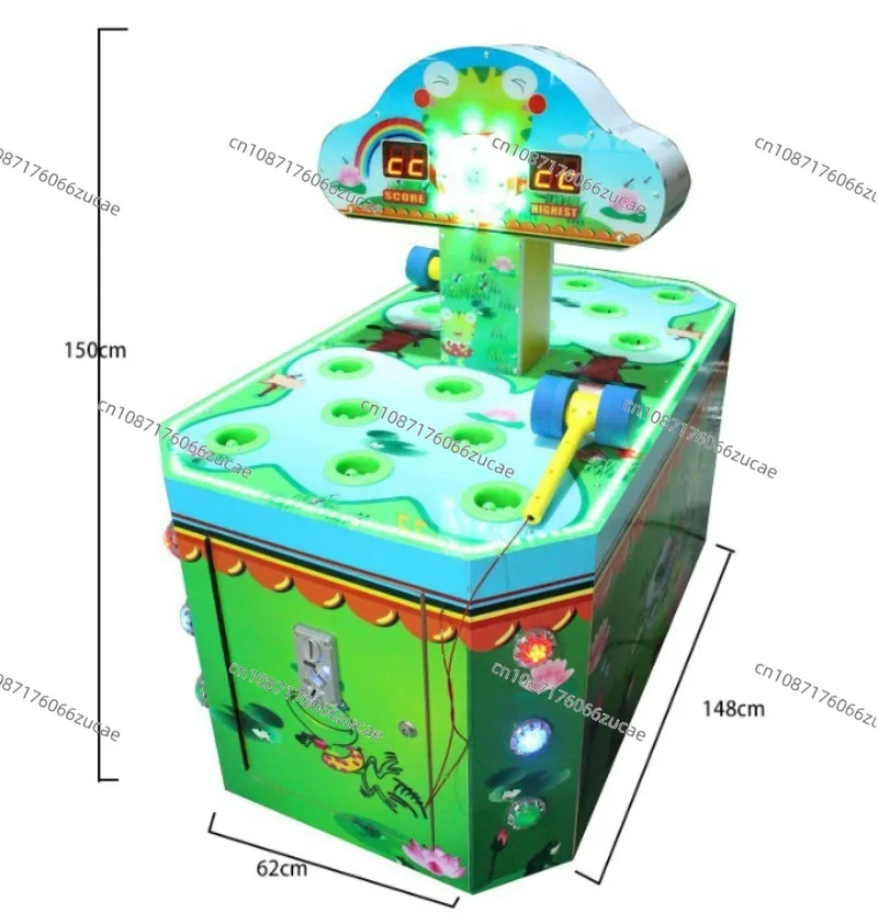 Whack A Mole Redemption   Kids Hitting  Coin Operated  Arcade