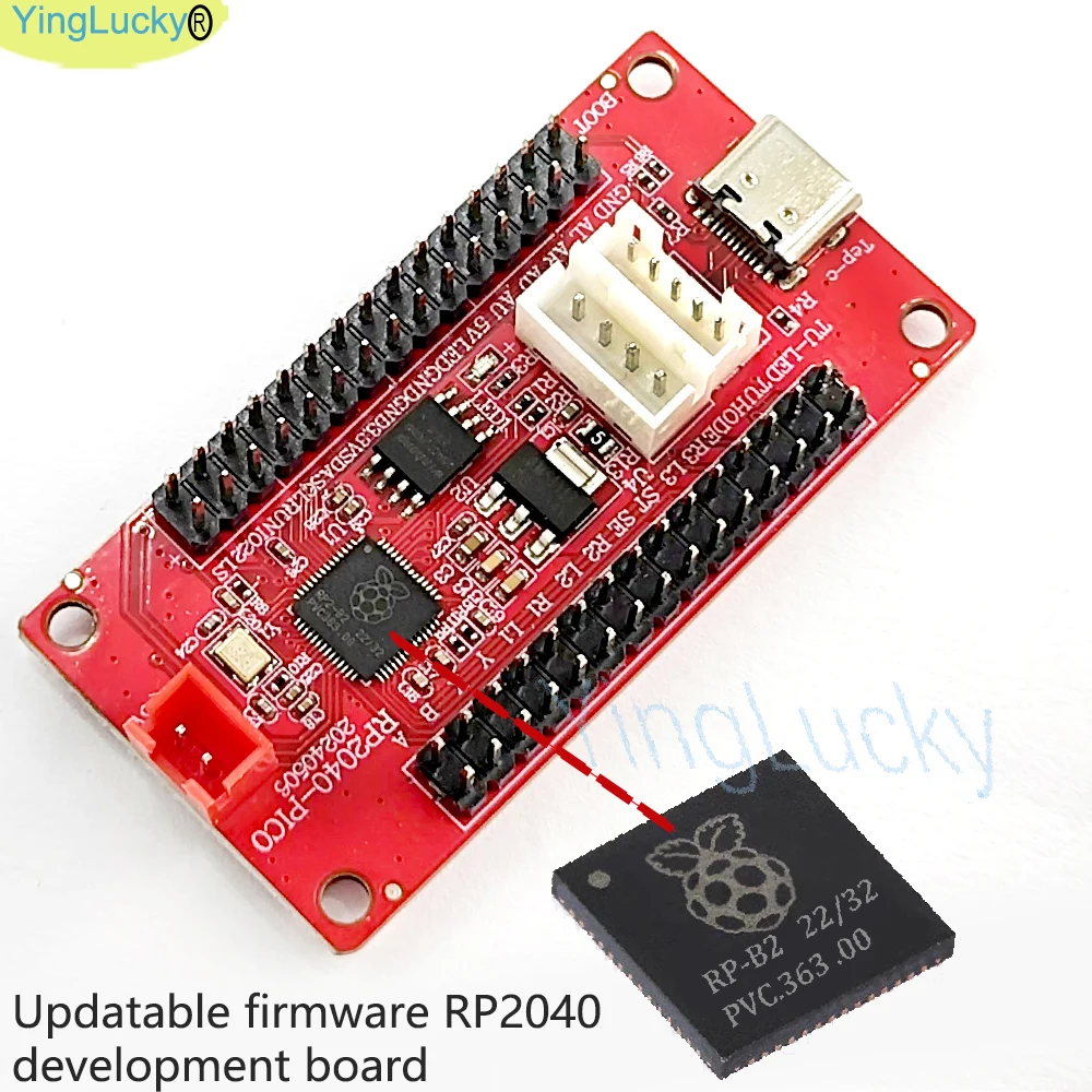 DIY Raspberry Pi Pico Zero Delay USB Board Encoder, PC PS4 Slot Switch, Game Arcade Joystick, Hitbox Controller, PC Joystick