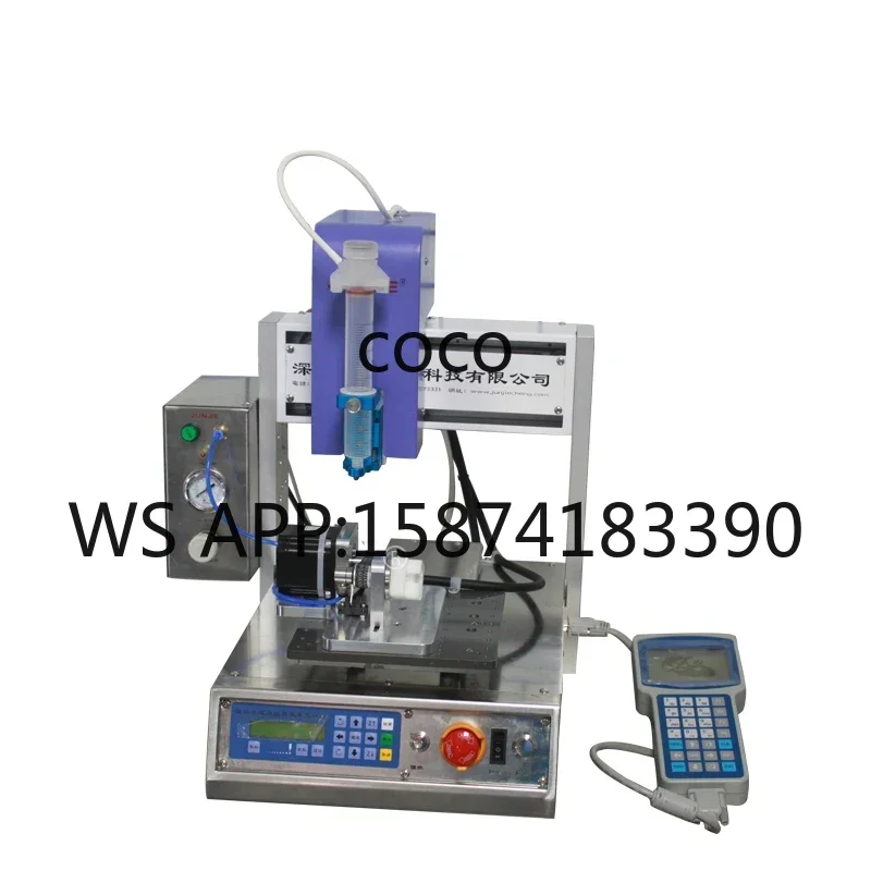 500500150 Size Three-axis Synchronous Belt Glue Dispenser Machine 500mm Working Stroke