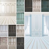 MOON.QG Western Vintage Living Room Photo Studio Wall Backdrop 3D Photography Wallpapers Background Professional Shooting Props