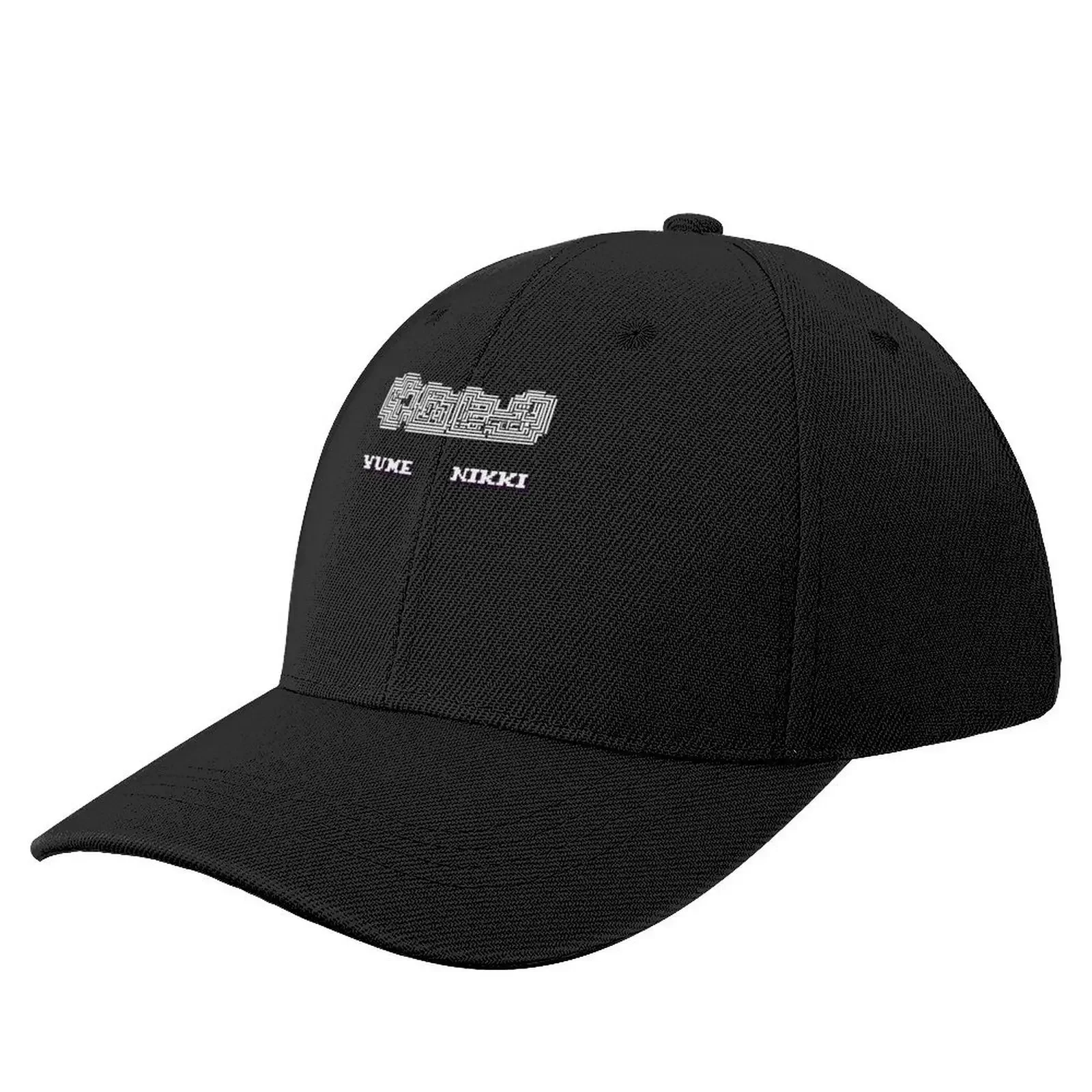 

Yume nikki logo shirt essential t shirt Baseball Cap Wild Ball Hat New In The Hat Dropshipping Men Hats Women's
