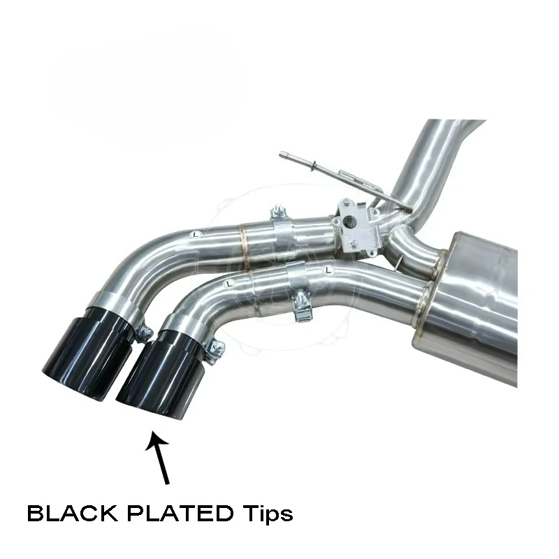 

For BMW G90 S68 2025+ Middle Pipe + Catback with Black Tips