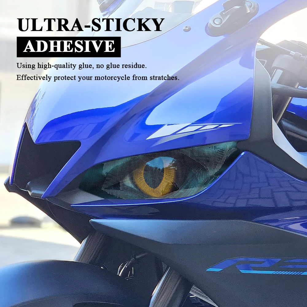 دراجة نارية العلوي الحرس ملصق لياماها YZF R3 YZFR3 YZF-R3 2019 2020 رئيس ضوء واقية ملصق مائي تعديل الملحقات