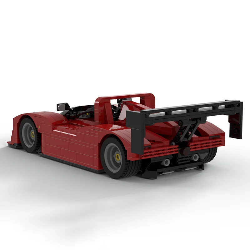 851pcs MOC Italian Race Car SP Iconsed Model Building Blocks Christmas Gifts Architecture Toy DIY Idea Education Kids Birthday