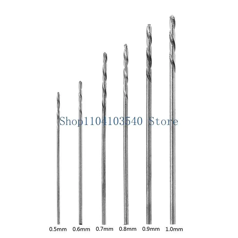 

02DC 60 PCS 0,5-1,0 мм Micro HSS Стальные свертывание