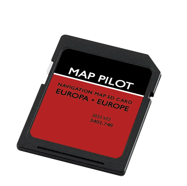 2023 메르세데스 베커 MAP PILOT 코드 509 A/B/C/E/CLA/CLS/GLA/GLK 차량 유로파 지도 업데이트 V23 8GB SD 카드 3491.749 GPS