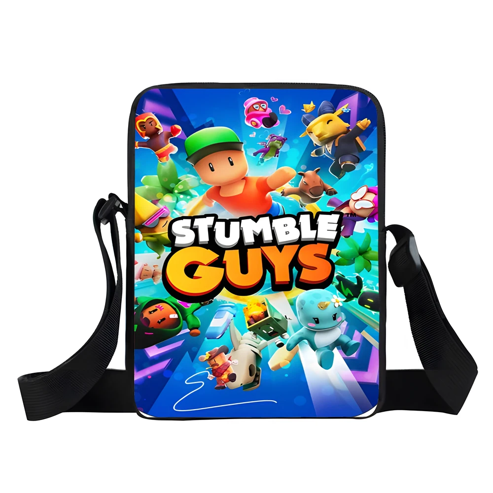 

Boy Girls Game S-Stumble G-Guys Printed Shoulder Messenger Bag Child Casual Handbag Men Women Phone Bag Shopping Bag