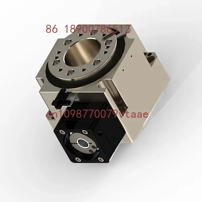 

G+ GSH100 High Precision Hypoid Gear Hollow Rotary Table 30:1 Ratio Hollow Shaft Platform for Servo/Stepper Motor