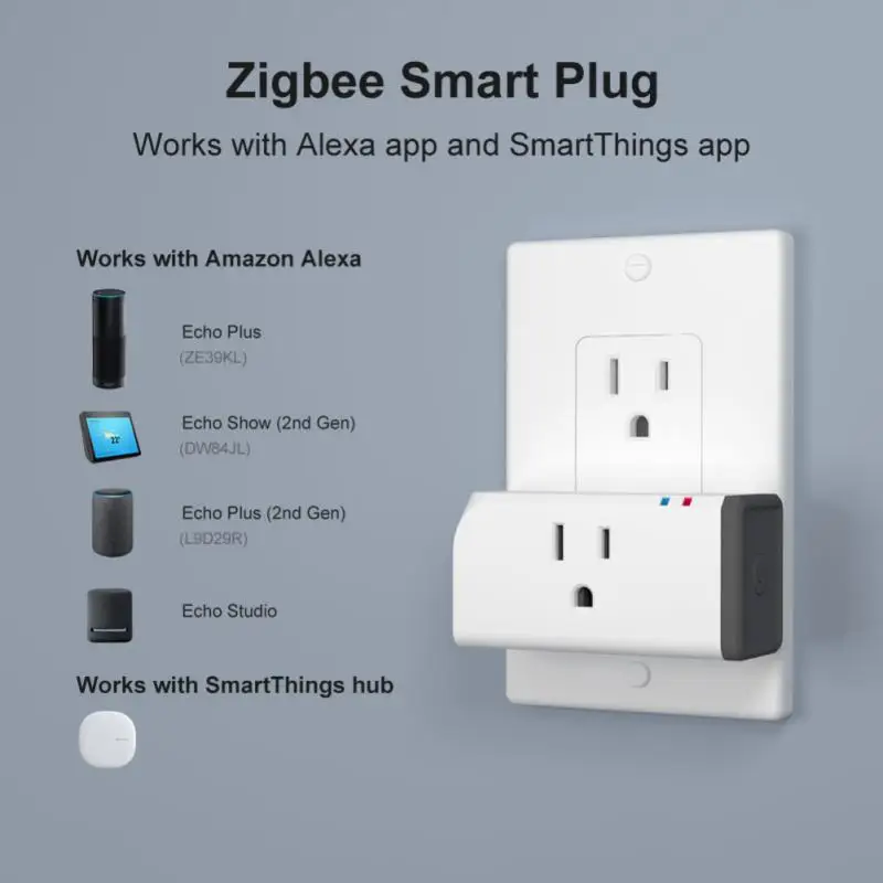 SONOFF S31 Lite Smart Socket WiFi/Zigbee 15A US Power Smart Plug Timer Plug Voice Control Via ewelink App Alexa Google Home