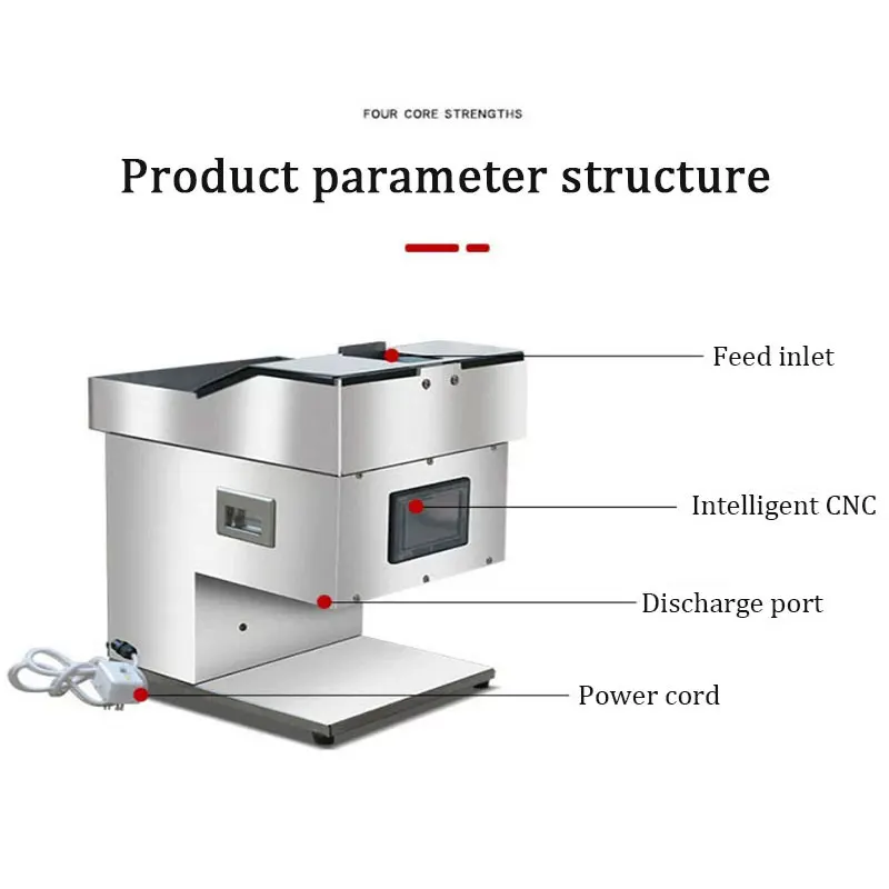 Sushi Shrimp Deveiner Commercial Prawn Cutter Automatic Shrimp Back Cutting Machine
