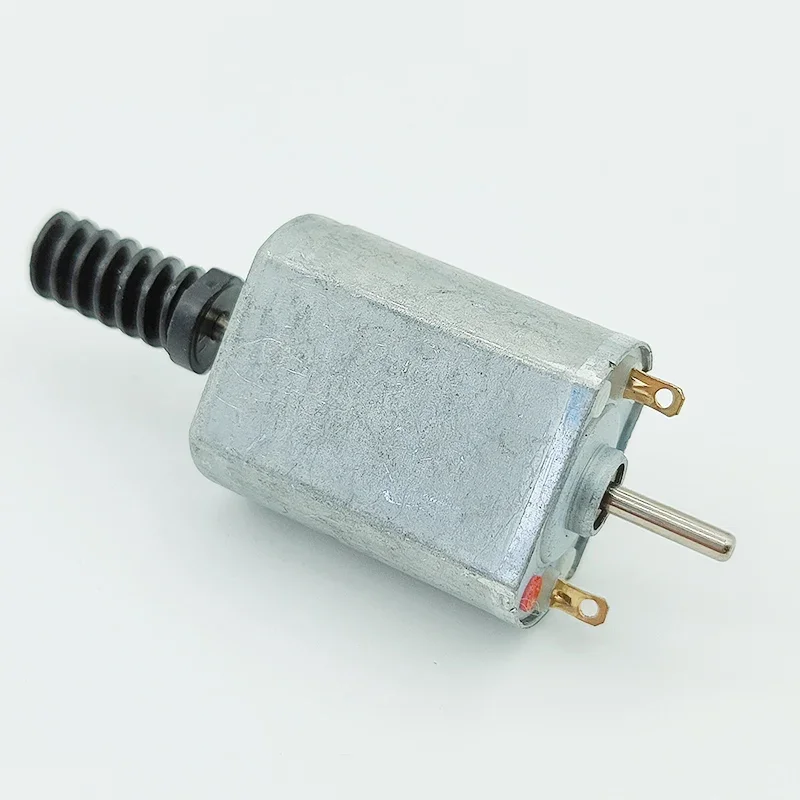 FK-130SH Mini Dual Shaft Motor 130 High Speed 20mm DC 6V-24V Micro Electric Worm Gear Motor for DIY Hobby Toy Car Boat