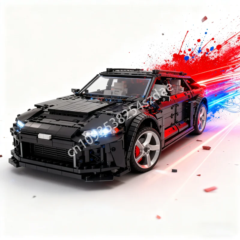 4549 قطعة MOC Audiee Avant نموذج فني اللبنات العمارة فكرة إبداعية هدية الكريسماس لعبة تعليمية عيد ميلاد الطوب #1