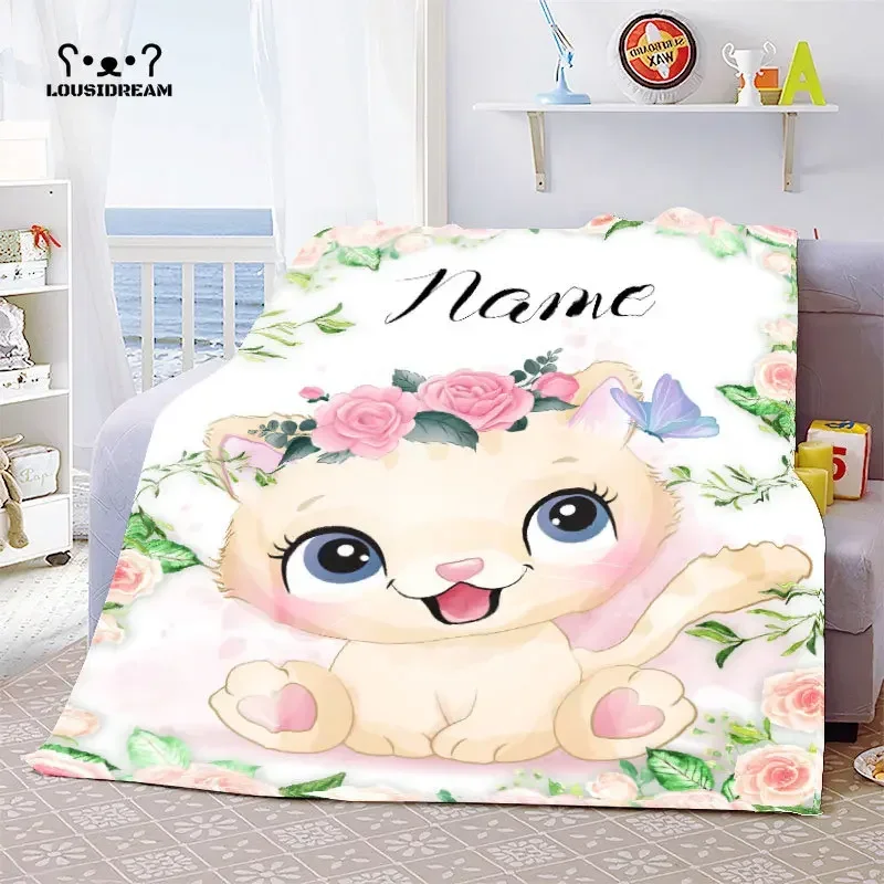 

Custom Blanket Custom Name Blanket Baby Girl Boy Blankets Flannel Fleece Throw Blanket Personalized Family Friends Blanket Gifts