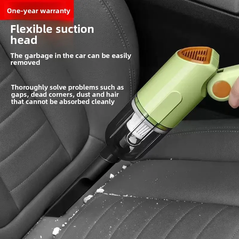 

Handheld car vacuum cleaner car home indoor dual-purpose wireless charging cat hair adsorption high power and high suction force