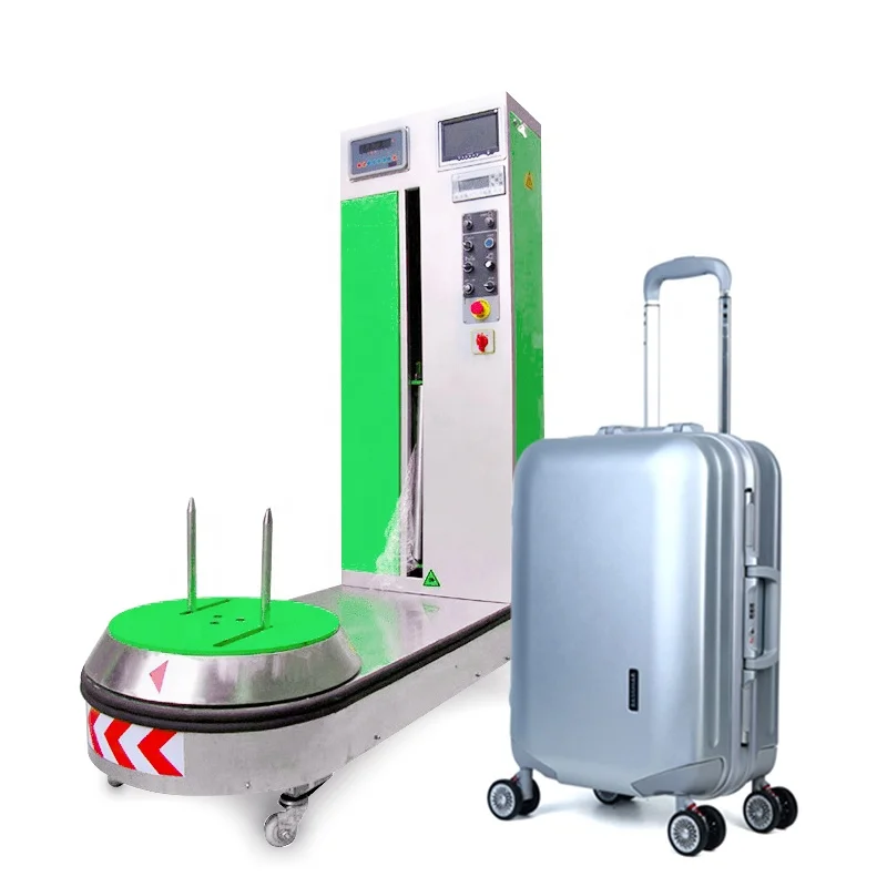 Full Automatic Intelligent Stretch Film Airport Luggage Wrapping Machine