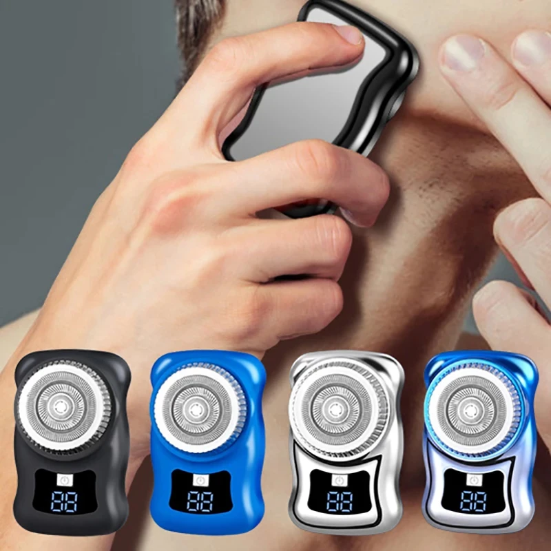 

Electric Shaver Portable Razor Man Travel Attire Wet And Dry USB Rechargeable Shaver TypeC Charging Mini Shaving Machine for Men