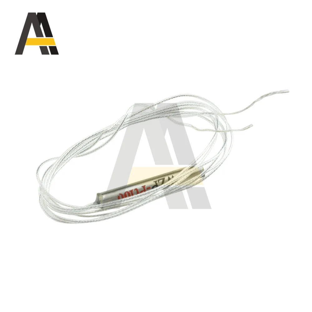 PT100 Temperature Sensor Probe 1M 1.5M 2M Anti-corrosion Waterproof Temperature Pobe WZP-PT100 Platinum Thermal Resistance