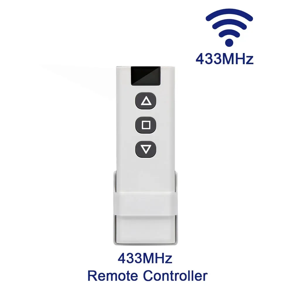Tuya WiFi Smart Gordijnschakelaar Rolgordijnen Sluitermodule 433 MHz RF Afstandsbediening Werkt met Alexa Google Home Assistant
