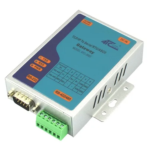 Industrial Modbus TCP Gateway Converter (ATC-3002)