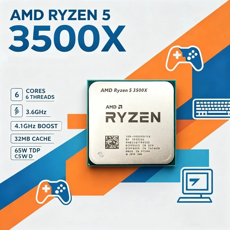 processore-di-ricambio-socket-am4-r5-3500x-6-core-6-thread-36ghz-chip-tray-per-l'aggiornamento-hardware-di-vecchie-schede-madri-ddr4