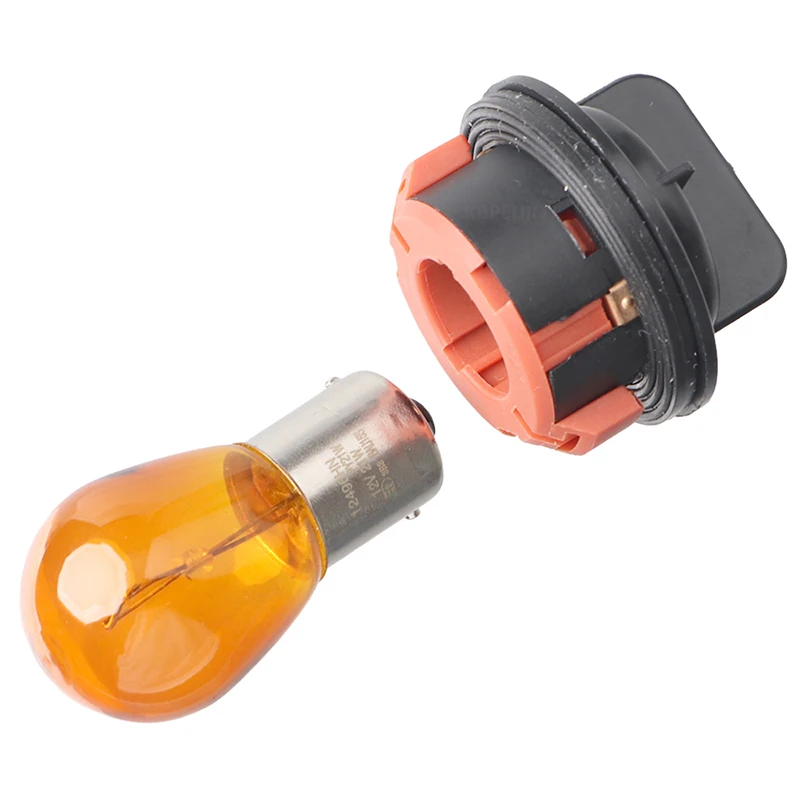 For Renault Megane 3 2008-2017 Headlight Corner Light 1156 PY21W Bulb Holder Socket Base 261342255R 1Pc