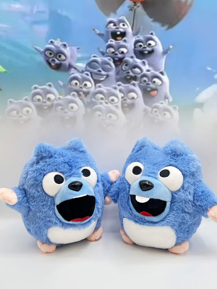 

Плюшевая игрушка Гризли и Лемминги 22 см: Аниме-кукла Гризли для декора