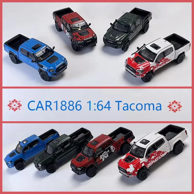 

CAR1886 масштаб 1:64 Tacoma модель автомобиля из сплава орнамент сувенир дисплей коллекция хобби подарок