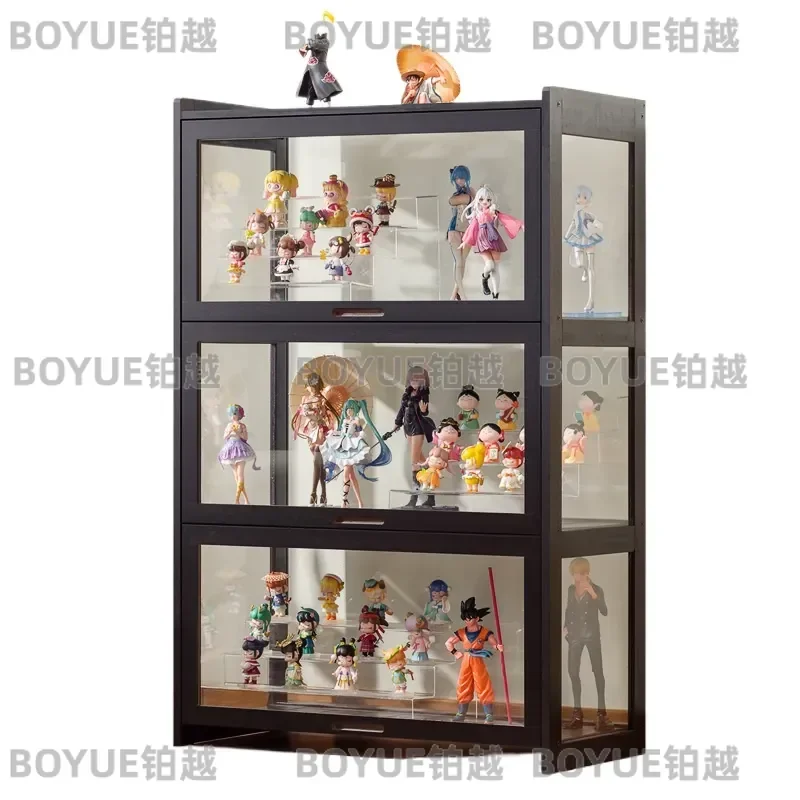 Large Lego Display Box Cabinet Figure Acrylic Figurine Toy Ornament Artifact Dust-Proof Transparent Blind Box Storage Rack