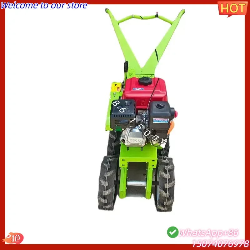 2026 High-Power 4WD Garlic Digging Machine | Fuel-Saving Rapid Harvesting Equipment for Large Scale Farming & Rugged