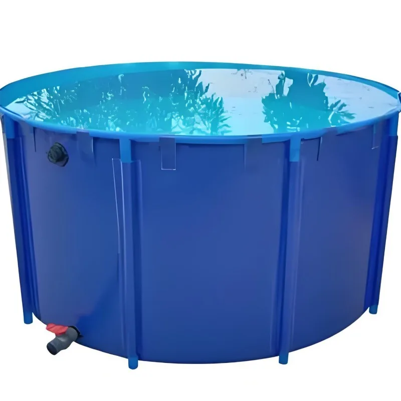 Fish pond construction site reservoir Plastic pond Thickened foldable storage bucket Aquatic aquaculture pond