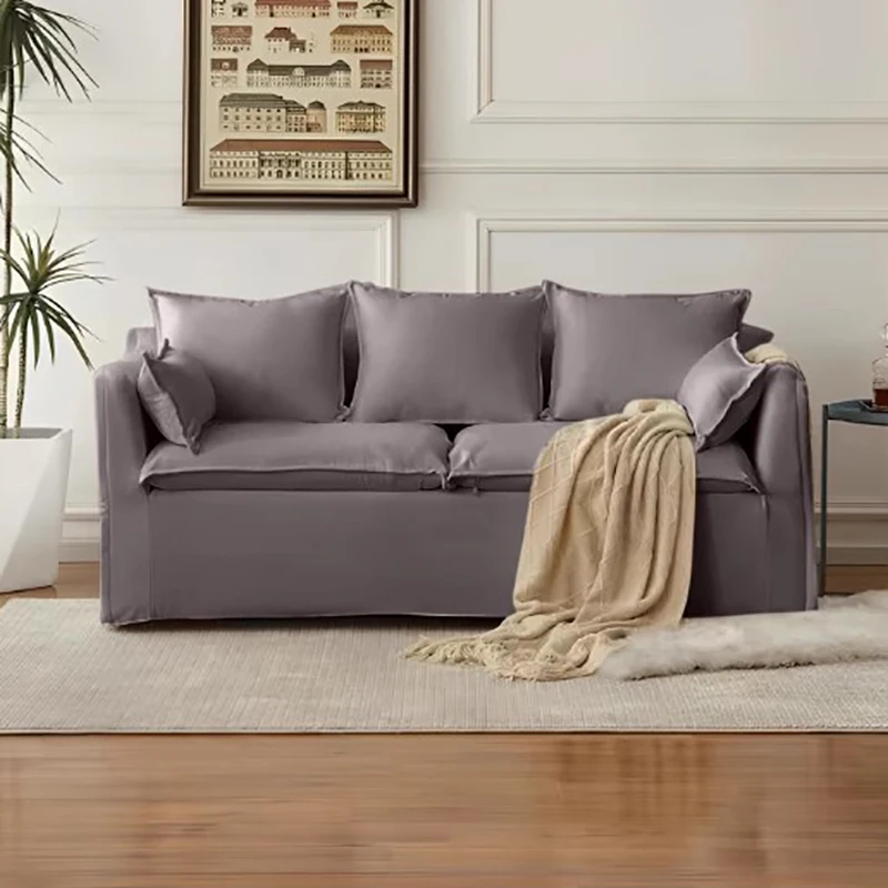 

Modern Aesthetic Living Room Sofas Luxury Neoclasical Minimalist Sofa Storage Decoration Sofa Wohnzimmer Living Room Furniture