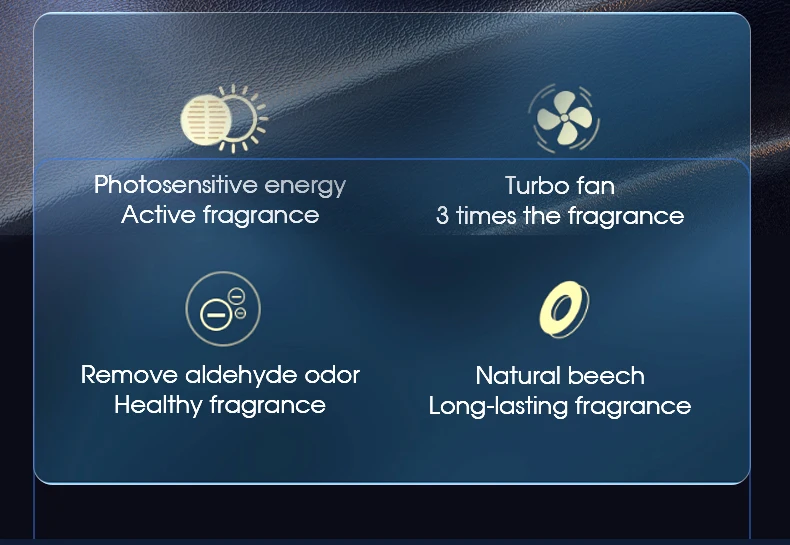 Neue hochwertige Solarenergie rotierende Aromatherapie Auto Lufterfrischer Parfüm Duft Aroma Diffusor Dekoration Zubehör – Detail 2