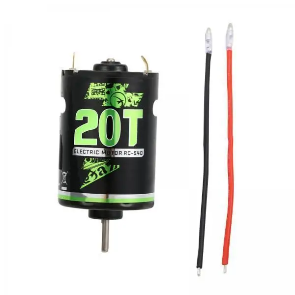 1 10 Scale RC Car Brushed Motors Precision Metal Spare Parts for Remote Control Crawler Truck