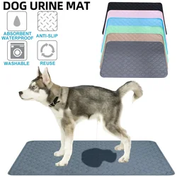 Dog Pee Pad Reusable Washable Urine Mat Car Seat Floor Sofa Waterproof Absorbent Puppy Cat Training Diaper Mat Pet Accessories