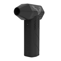 CAER 140,000RPM Air Blower Turbo Jet Fan Electric Power Display Handheld Mini Dust Cleaner High Speed Duster Gun Cleaning Tool