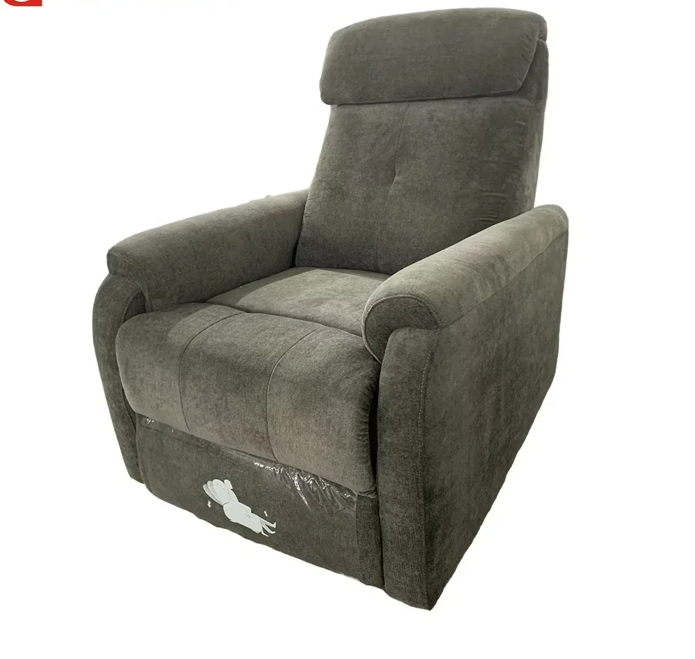 

A A European Style Modern Single Lounge Sofa Chair Living Room Electric Power Lift Recliner High End Fabric Couch Home Furniture