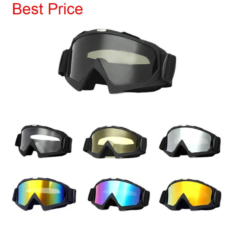 

20Pcs Sports Glasses Goggles Mask Riding Skiing Tactics Windproof Sand Knight Equipment for Men and Women