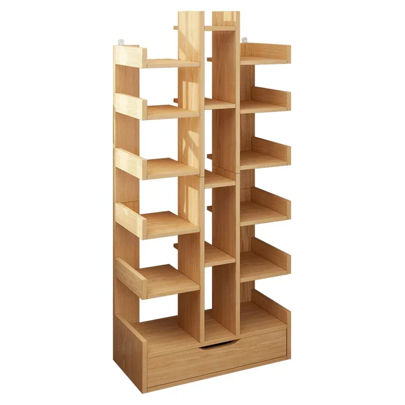 

Simple bookshelves, shelves, floor-to-ceiling, home, wall-to-wall, small bookcases, living room storage shelves