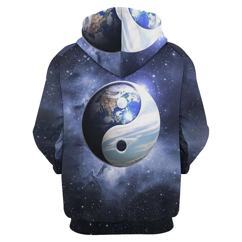 Yin Yang Eight Trigrams Hoodie Men Clothing 3D Tai Chi Eight Trigrams Printed Hoodies Women Harajuku Fashion y2k Pullovers Hoody