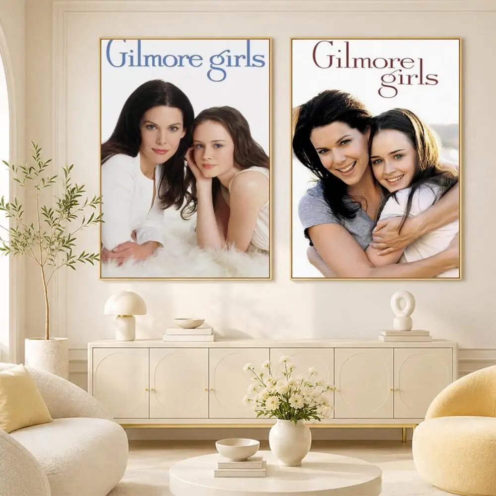 Gilmore Girls Tv Play American Family Comedy Poster Room Home Decoration Interior Wall Art Printing Garage Posters Gift