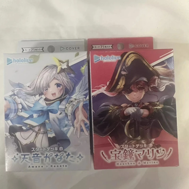 

Japanese Version Hololive Tcg Fourth Bullet Hsd08 Bai Tianyin Hsd09 Red Treasure Clock Character Collection Kaka Bag Gift