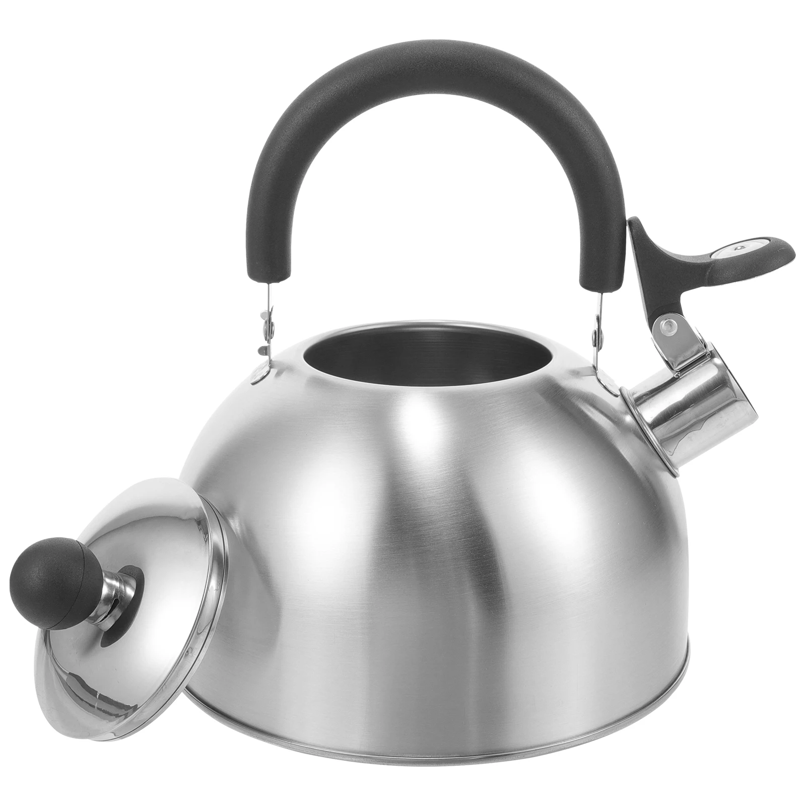 

Stainless Steel Kettle 2 5L Tea Pot Anti Scald H Stovetop Water Boiler Stovetop Water Boiler Kitchen Gadgets