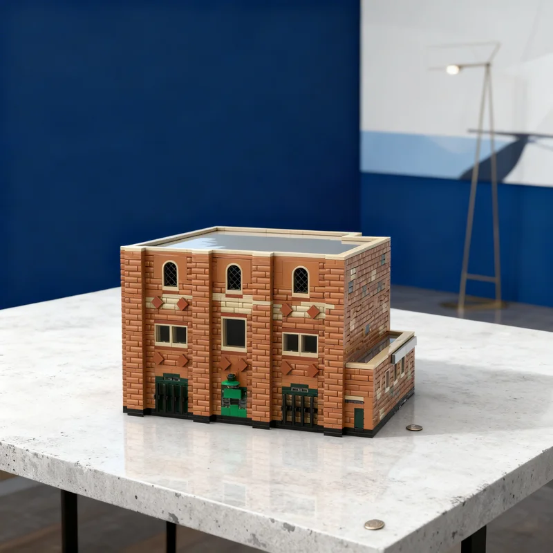 

2200pcs MOC Paddy S Pub It Always Sunny In Architecture Model Building Blocks Creative DIY Gift Display Decor Assemble Premium