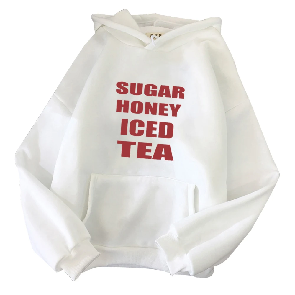 Latto Sugar Honey Iced Tea 85 2024 Women and Man Printing Long Sleeve Spring and Summer Casual Music Fans Gift Hoodie