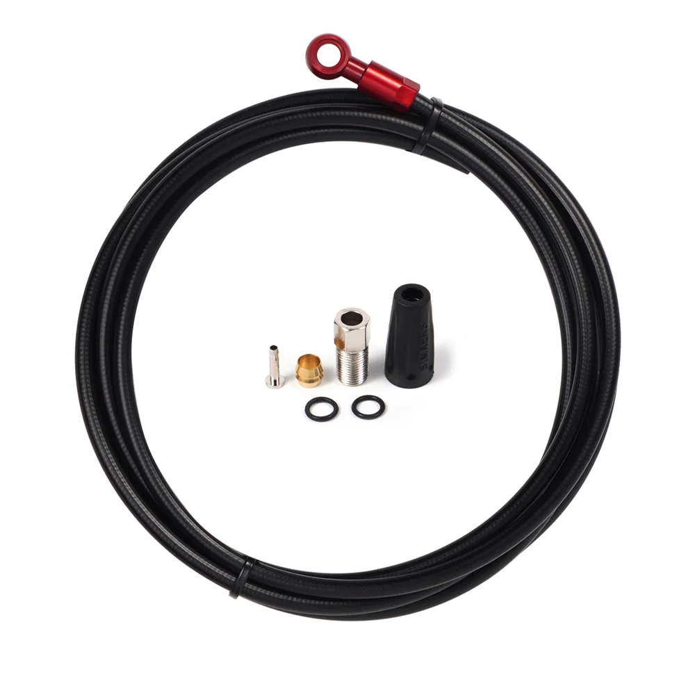 CNC Fahrrad Hydraulische Brems Kabel Kit 5mm * 2M Fahrrad Öl Bremsen Rohr Für SHIMANO SLX XT XTR DEPRE BH90 BH59 Brems Schlauch Zubehör
