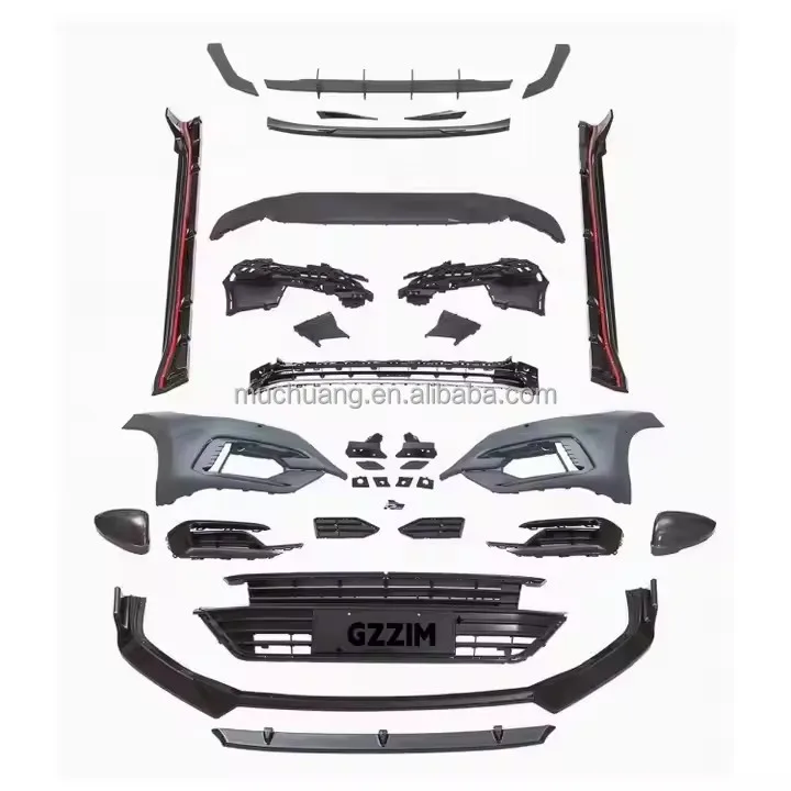 

Superior Quality 2018 Volksw-agen for Pas-sat CC R-Line Assembly Front Bumper Grille Etrofit Upgrade for Volks-wagen CC R-Line