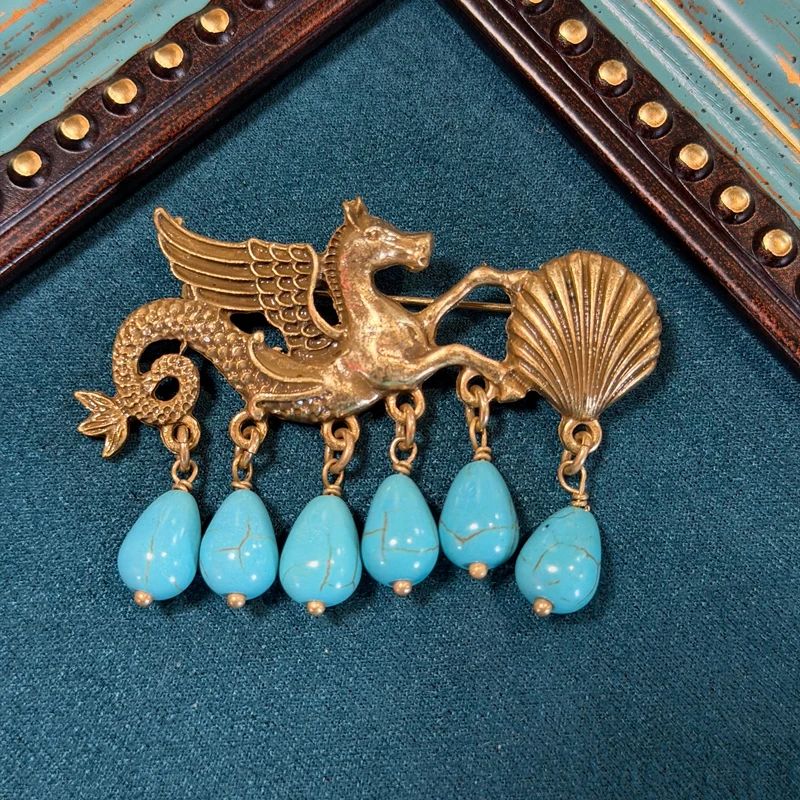 Vintage Flying Horse Turquoise - Women'S Accessories Trends 2026 ulasan dan harga